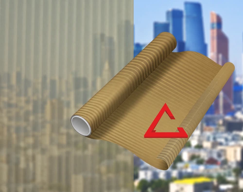 декоративная плёнка бронзовый MATTE BLINDS BRONZE — тонировка окон квартир, домов и зданий в Рязани