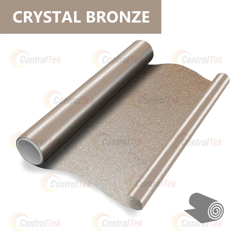 декоративная плёнка бронзовый глянцевый CRYSTAL BRONZE бронзовая глянцевая — тонировка окон квартир, домов и зданий в Рязани