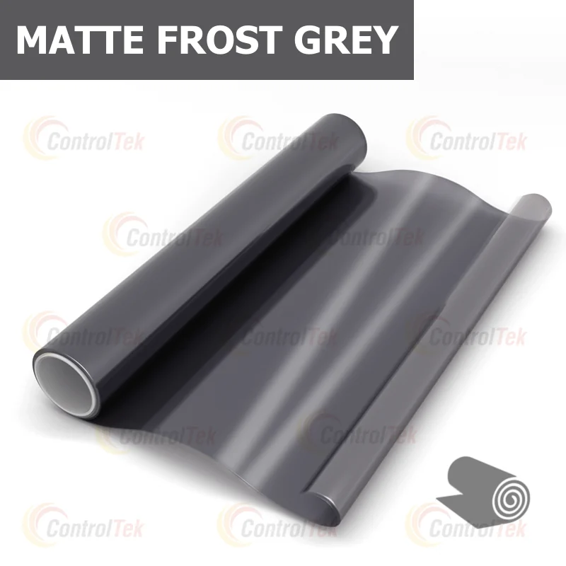 декоративная плёнка серый матовый MATTE FROST GREY серая матовая — тонировка окон квартир, домов и зданий в Рязани