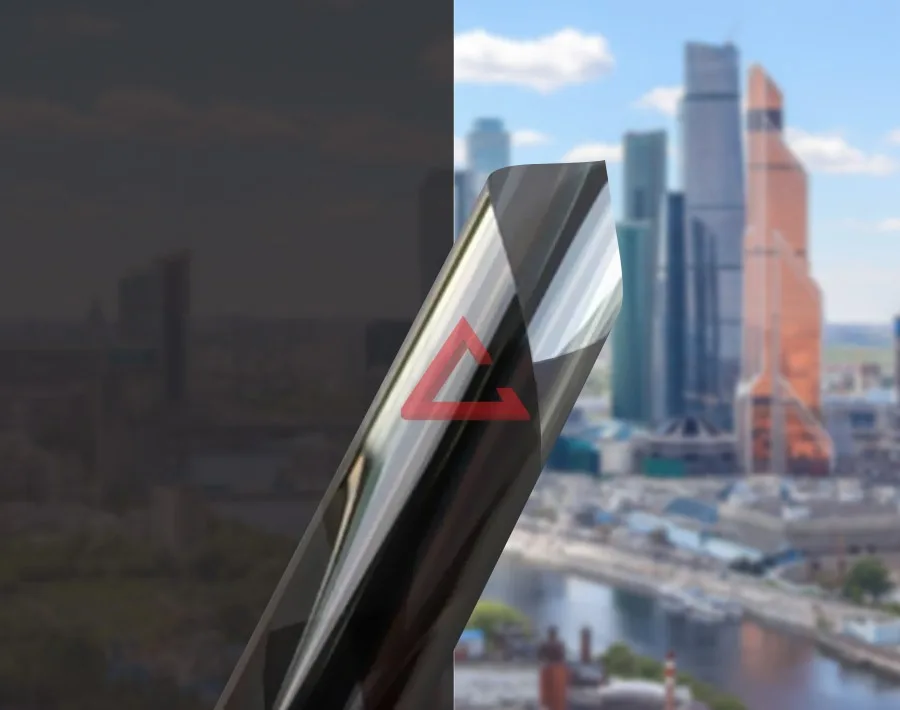 атермальная плёнка серый NANO CERAMIC 3065 — тонировка окон квартир, домов и зданий в Рязани